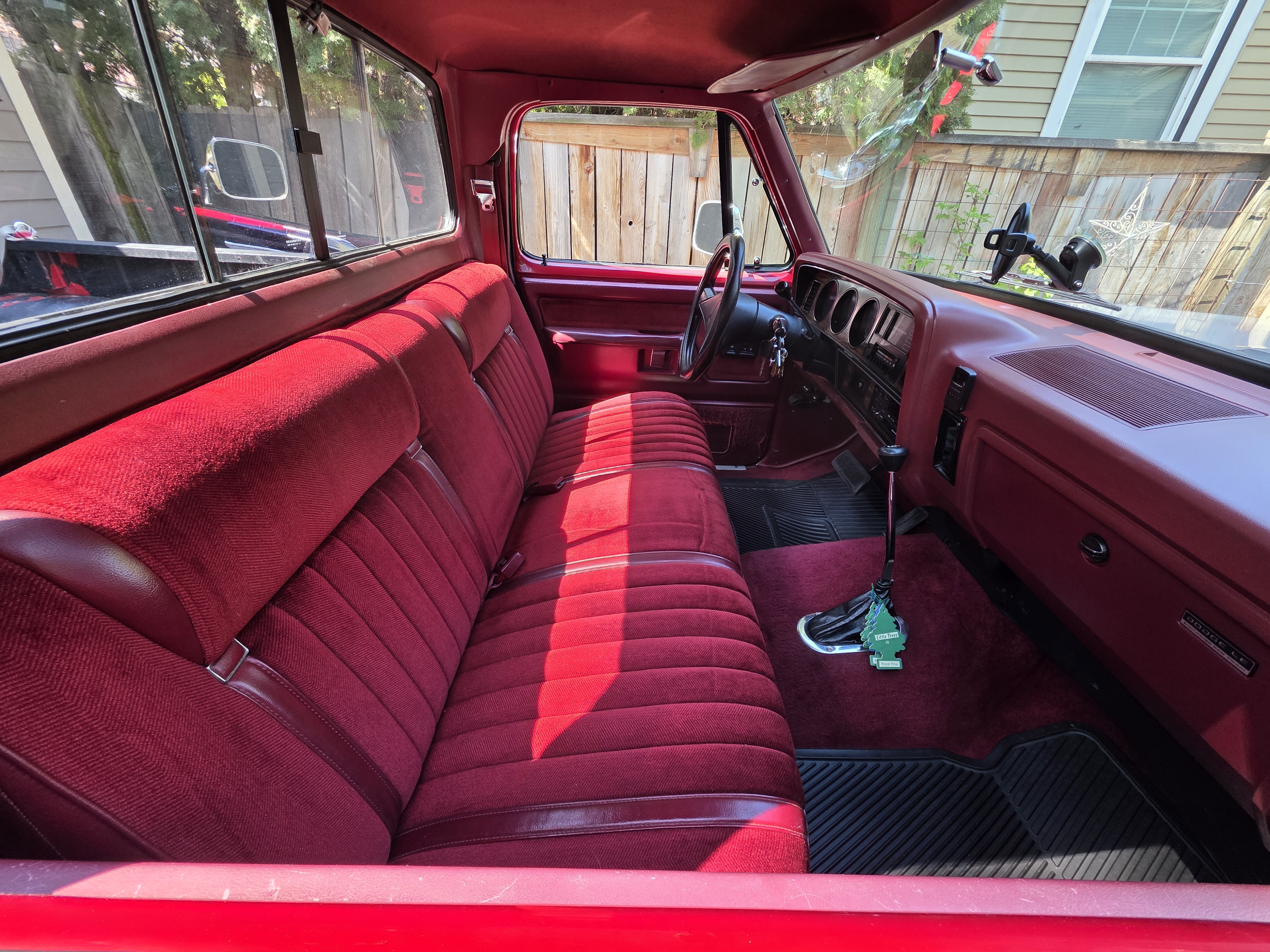 Original bench seat